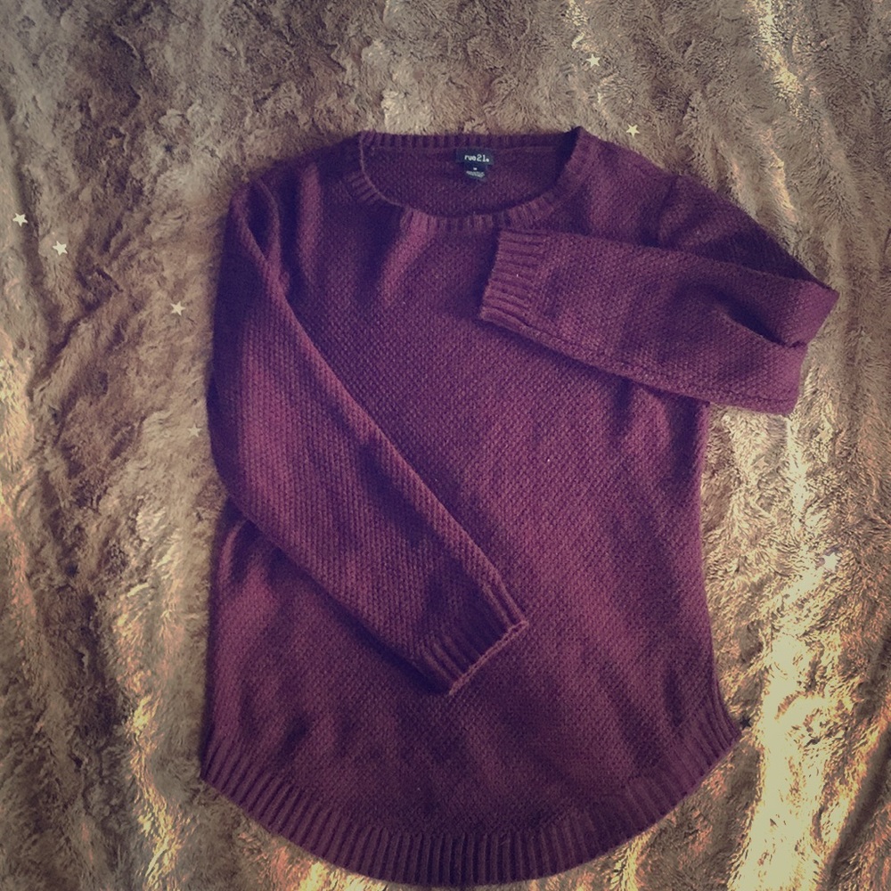Rue 21 100% acrylic sweater